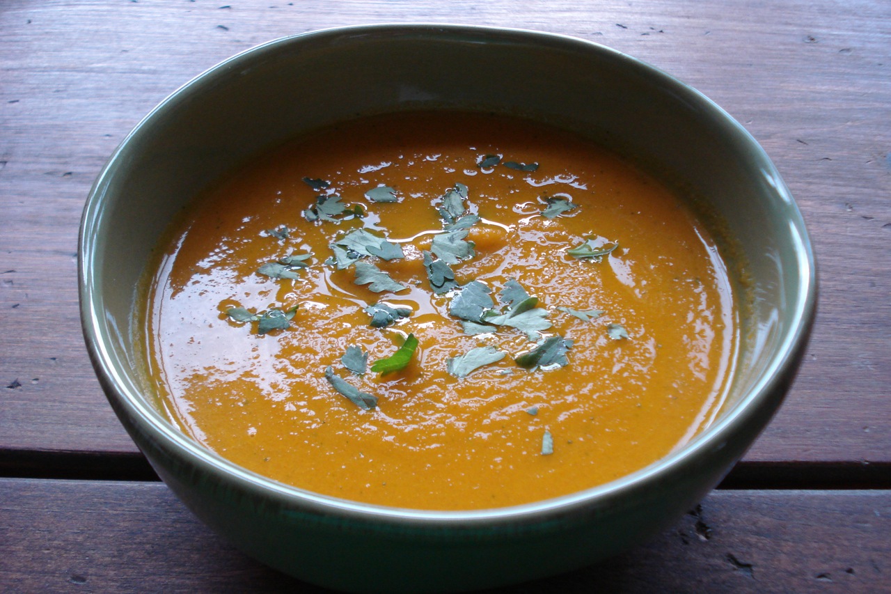 Caribbean Carrot Soup