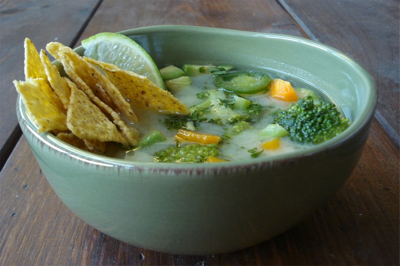 Garlic Soup – Mexican Style