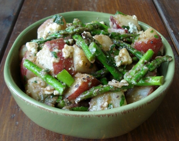 Warm Asparagus & Potato Salad