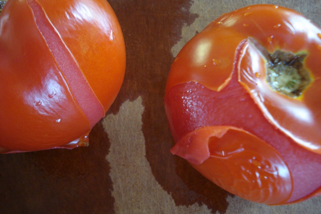 How to Peel a Tomato — Real Food Tastes Good